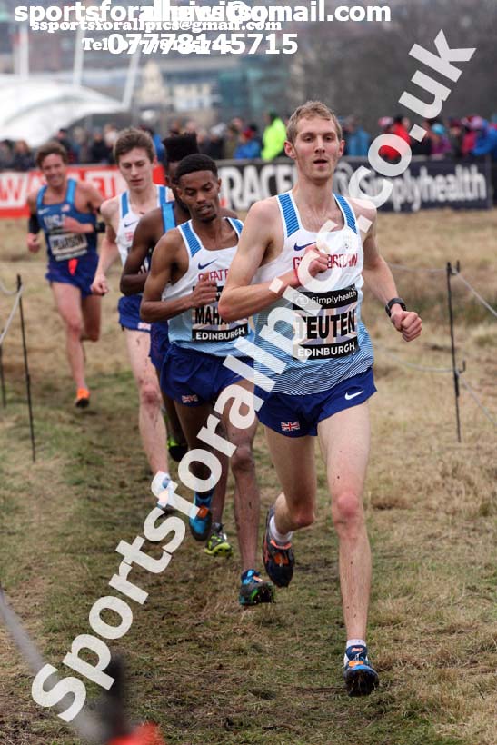 Simplyhealth Great Edinburgh XCountry men, 2018 Simplyhealth Great Edinburgh International XCountry. Photo: David T. Hewitson/Sports for All Pics